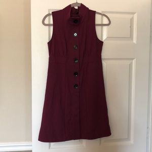 Dress. Plum color